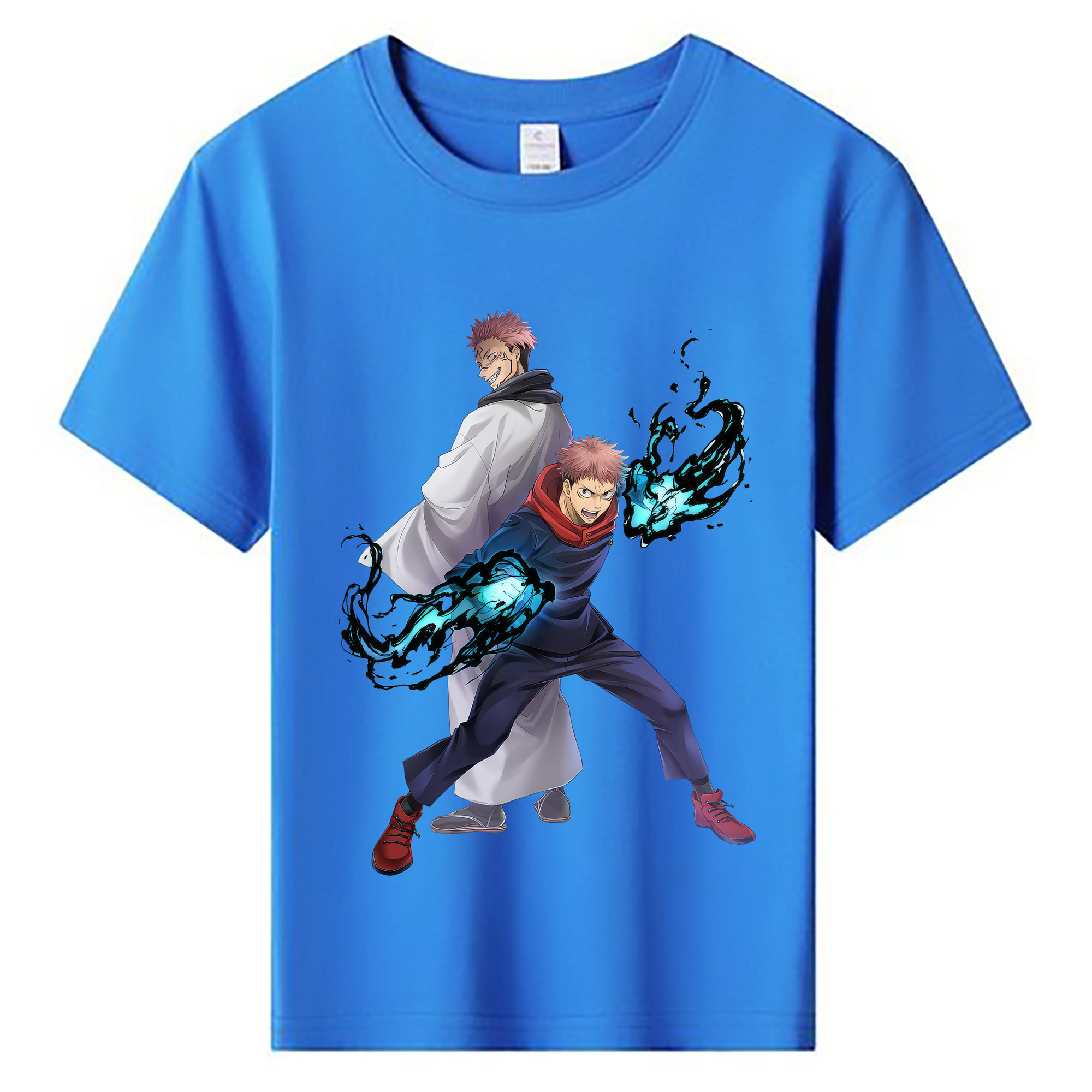 （画像用） 呪術廻戦 Jujutsu Kaisen 綿100％キッズTシャツ（フロントプリント）
